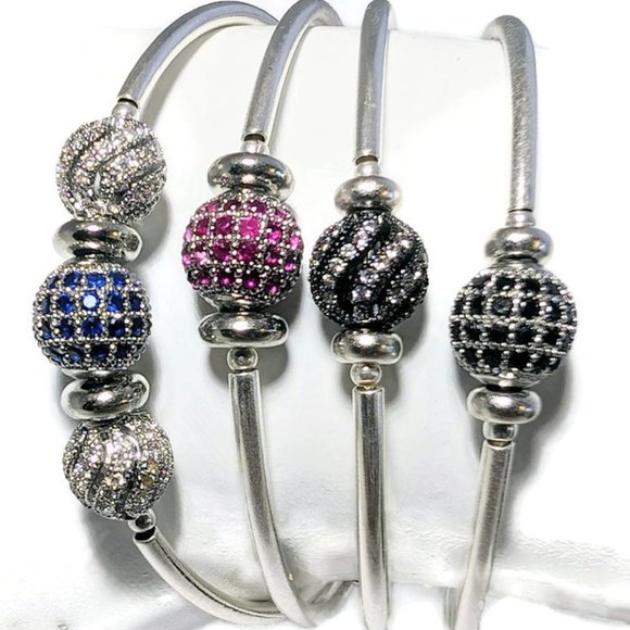 Cape Cod Sparkling Elegance Flex Bracelets - Picture 1 of 3
